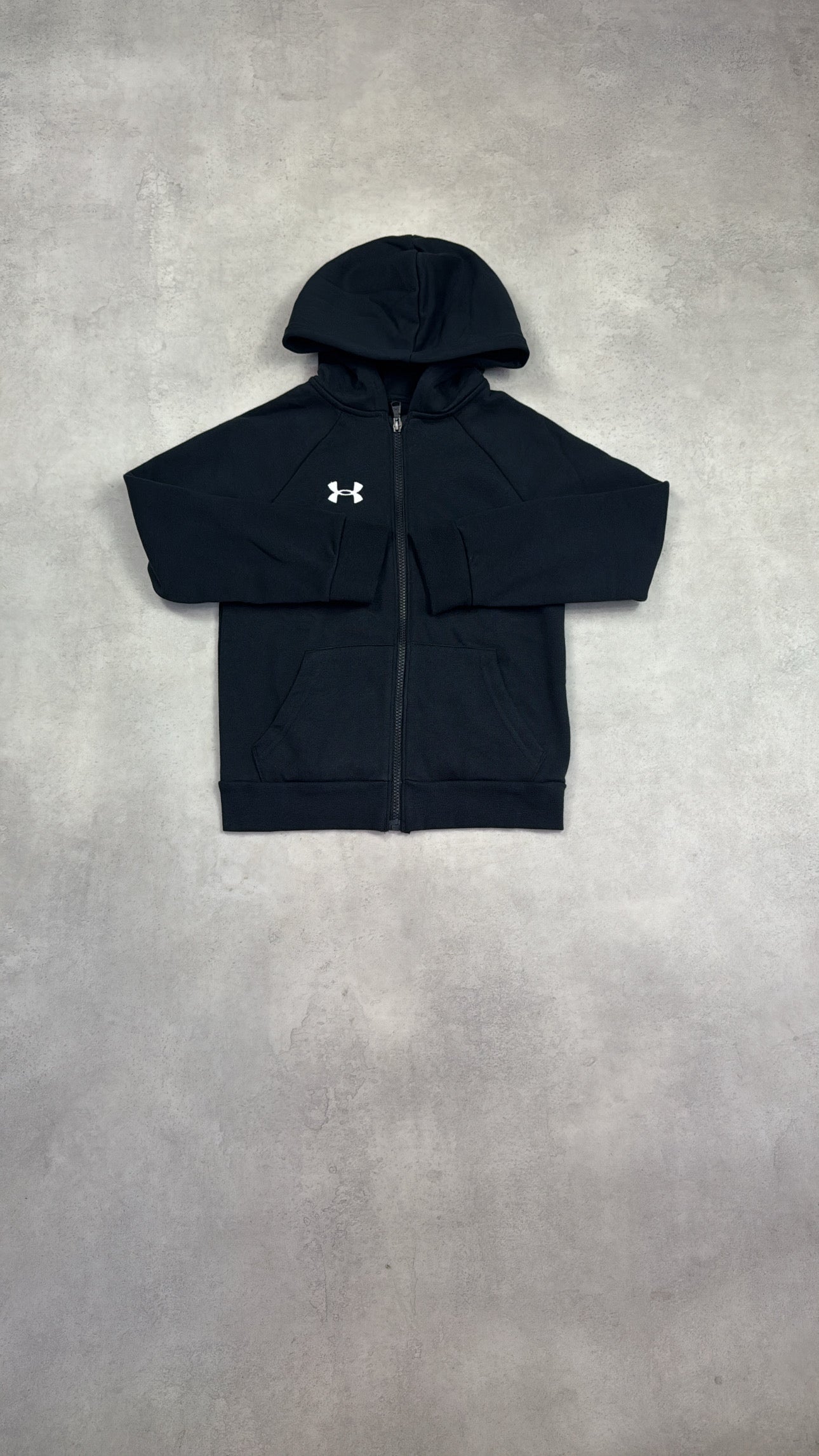 Junior Under Armour Zip Hoodie Black