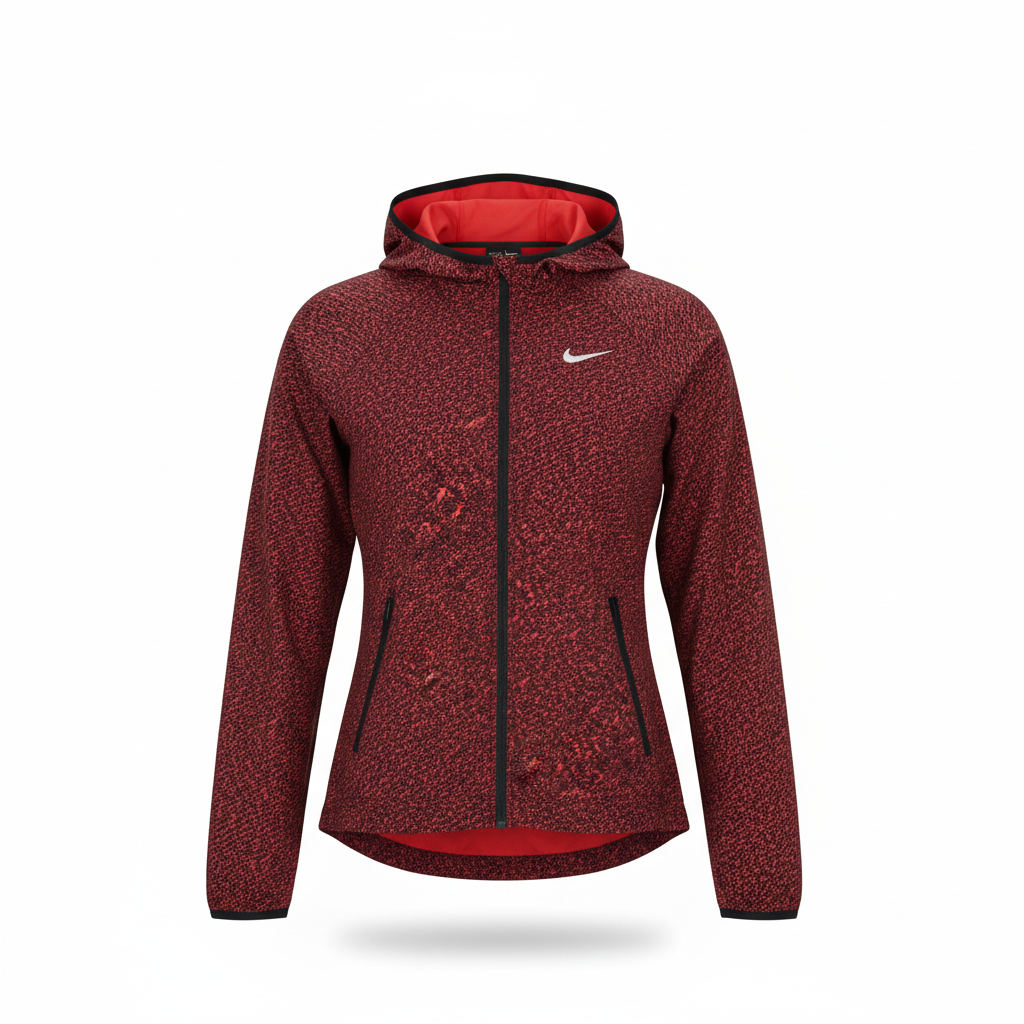 Nike University Gridded Windrunner - Red