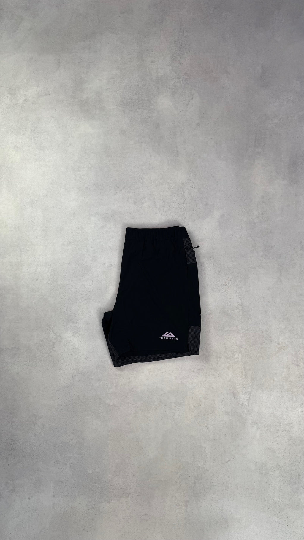 Trailberg Rapid Grid Shorts - Black