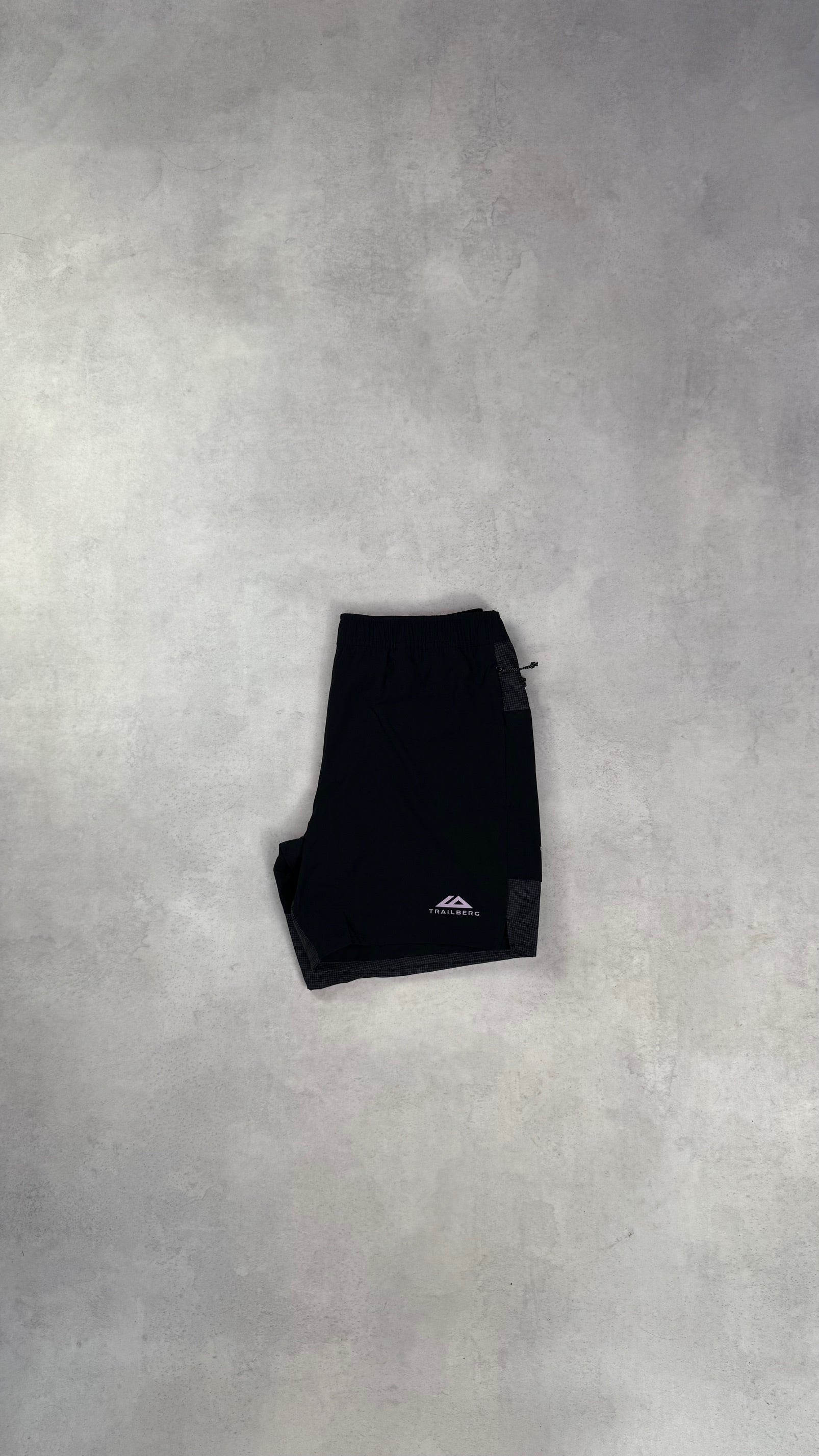 Trailberg Rapid Grid Shorts - Black