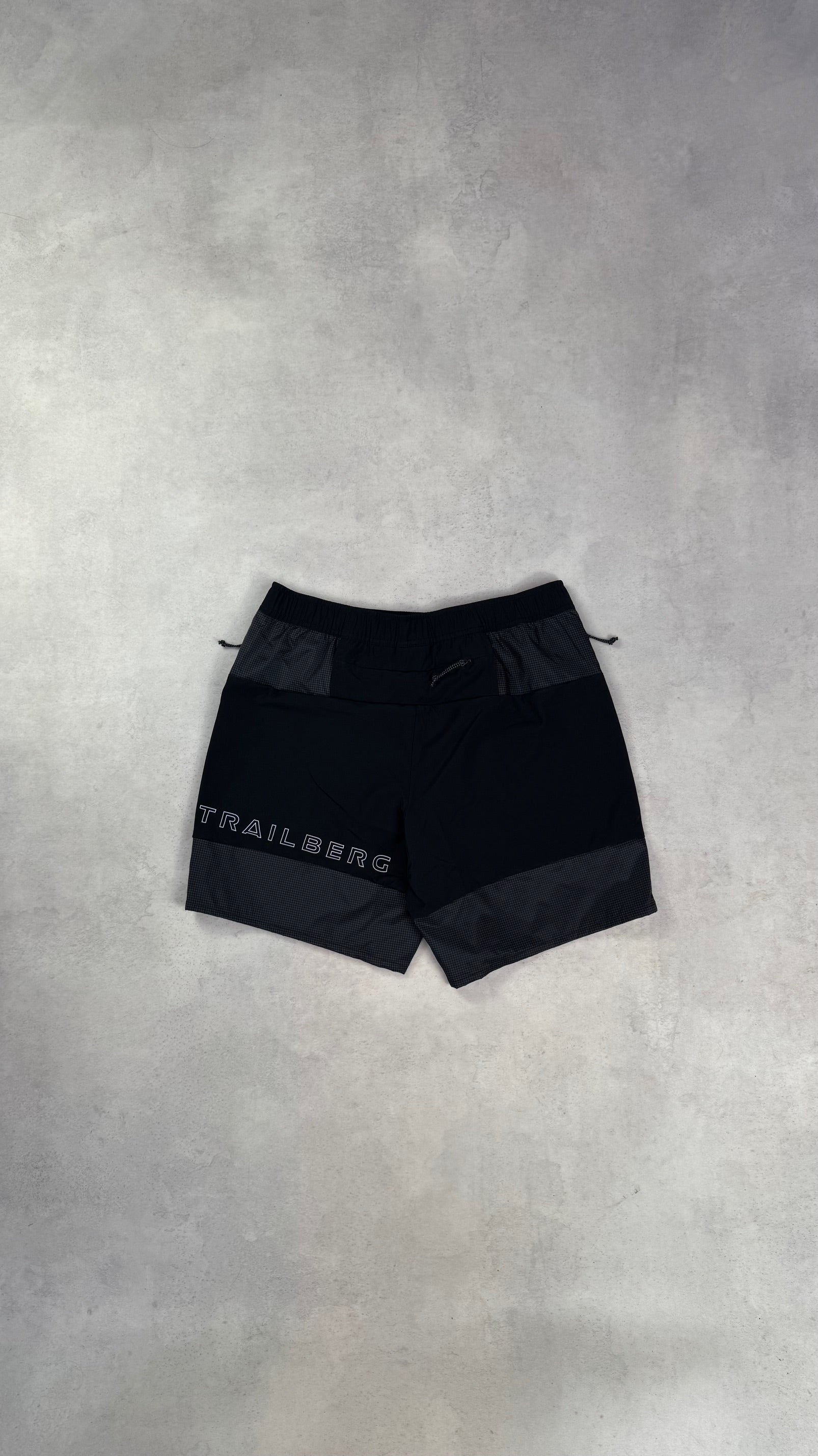 Trailberg Rapid Grid Shorts - Black