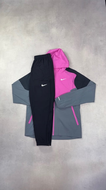Nike Playful Pink & Black Challenger Pants Duo Set