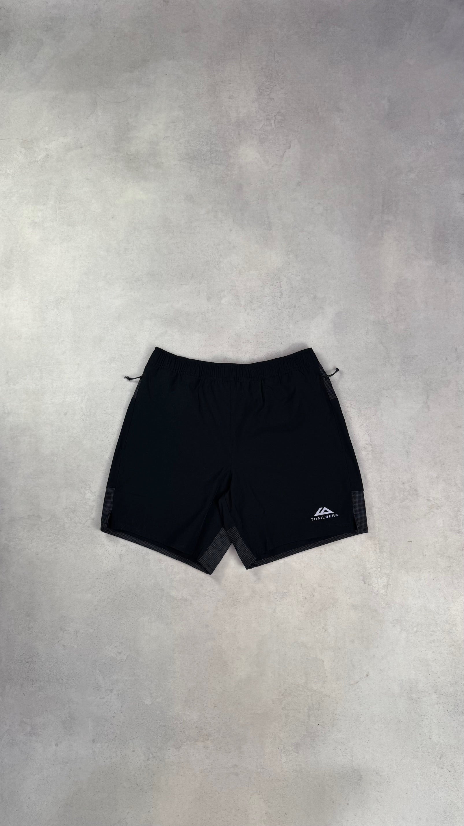 Trailberg Rapid Grid Shorts - Black