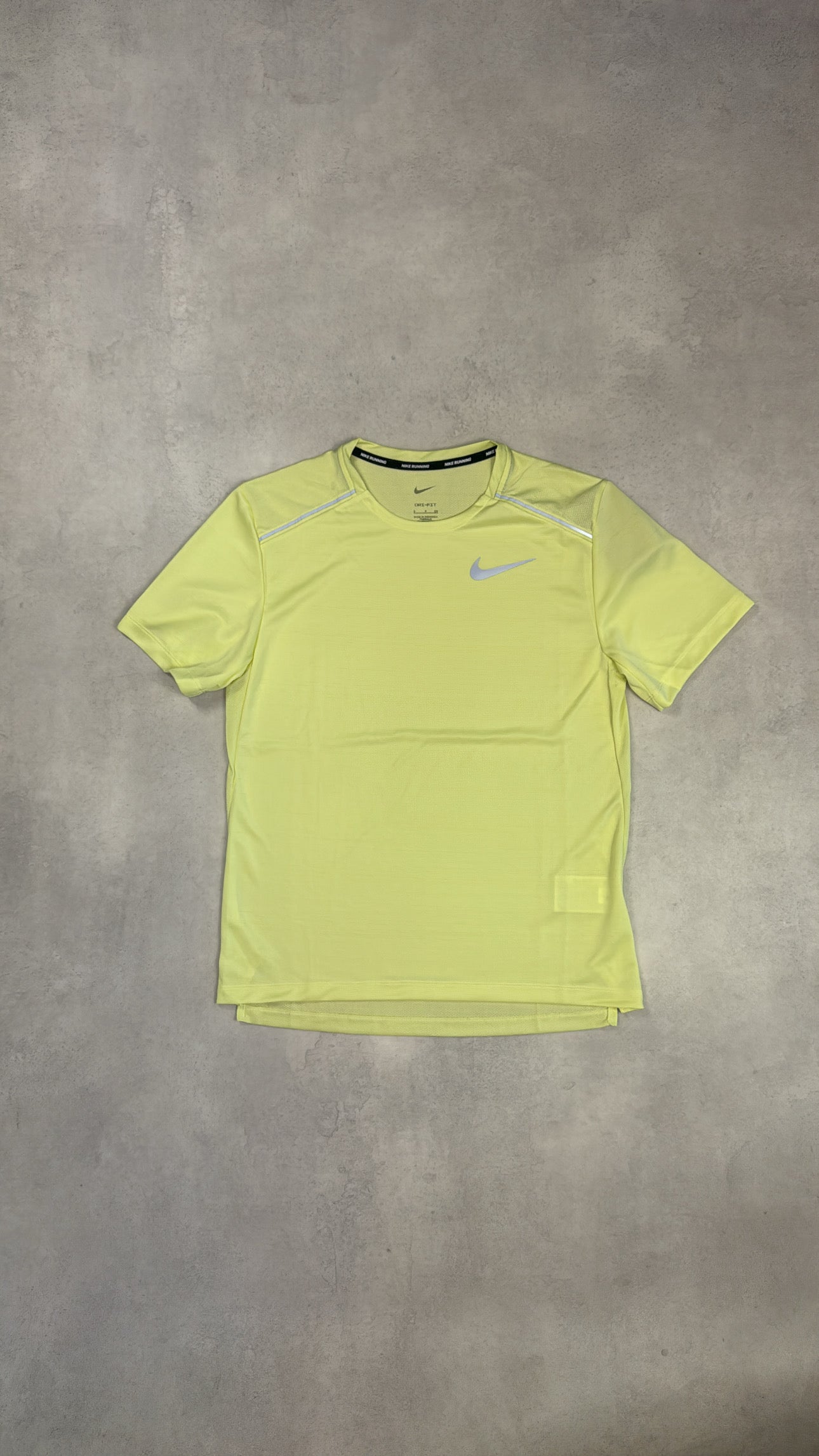 Nike Miler T-shirt Light yellow